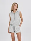 custom full-zip lounge vest