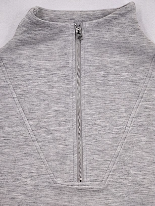 340 GSM rayon-blend sweatshirt