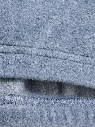 custom relaxed V-neck pullover
