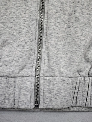 custom full-zip lounge vest