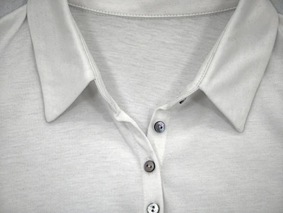 private label fitted button-front top