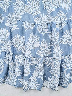 tiered summer skirt bulk production