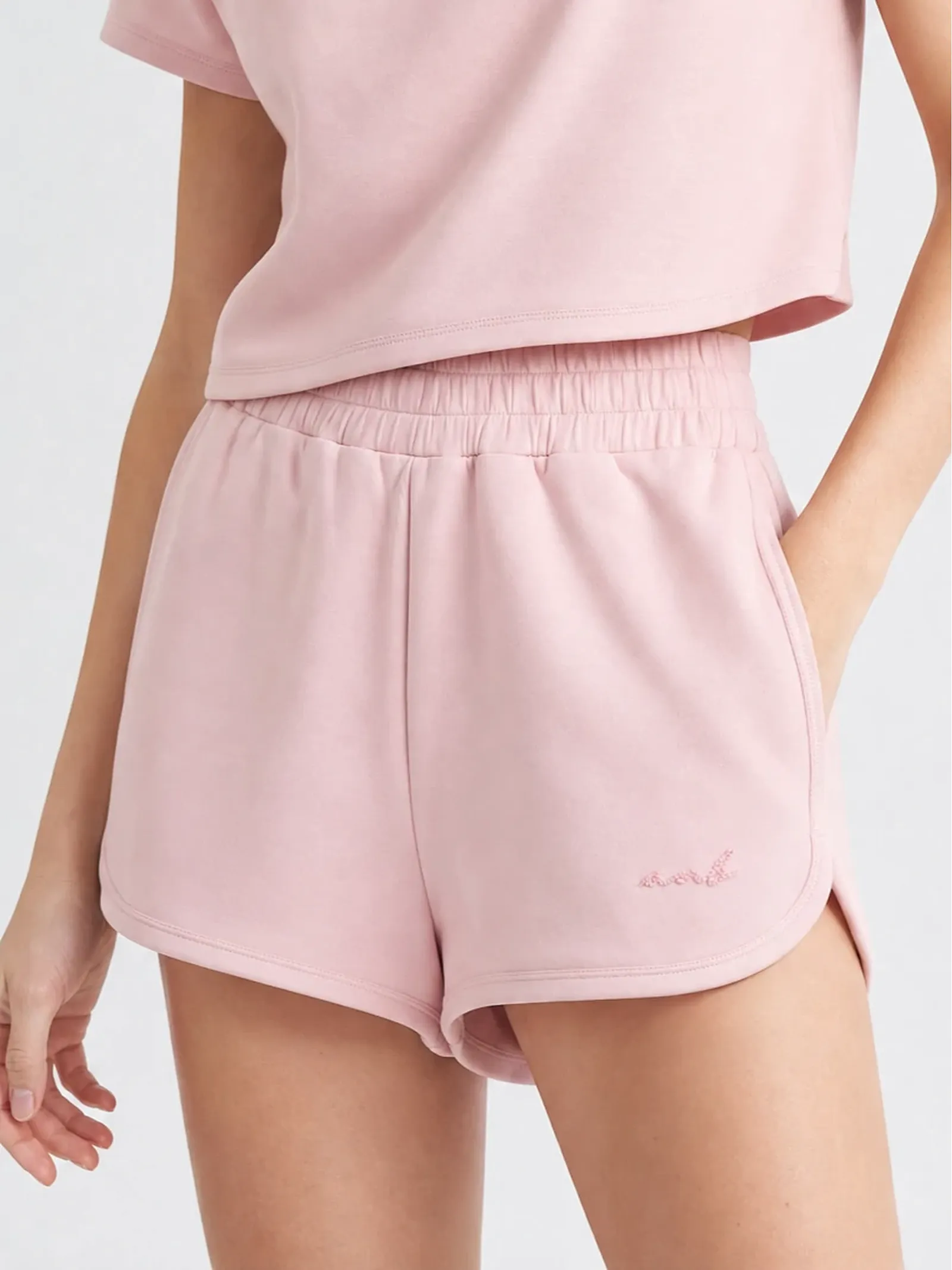 custom embroidered casual shorts
