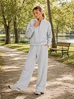 custom wide-leg sweatpants supplier
