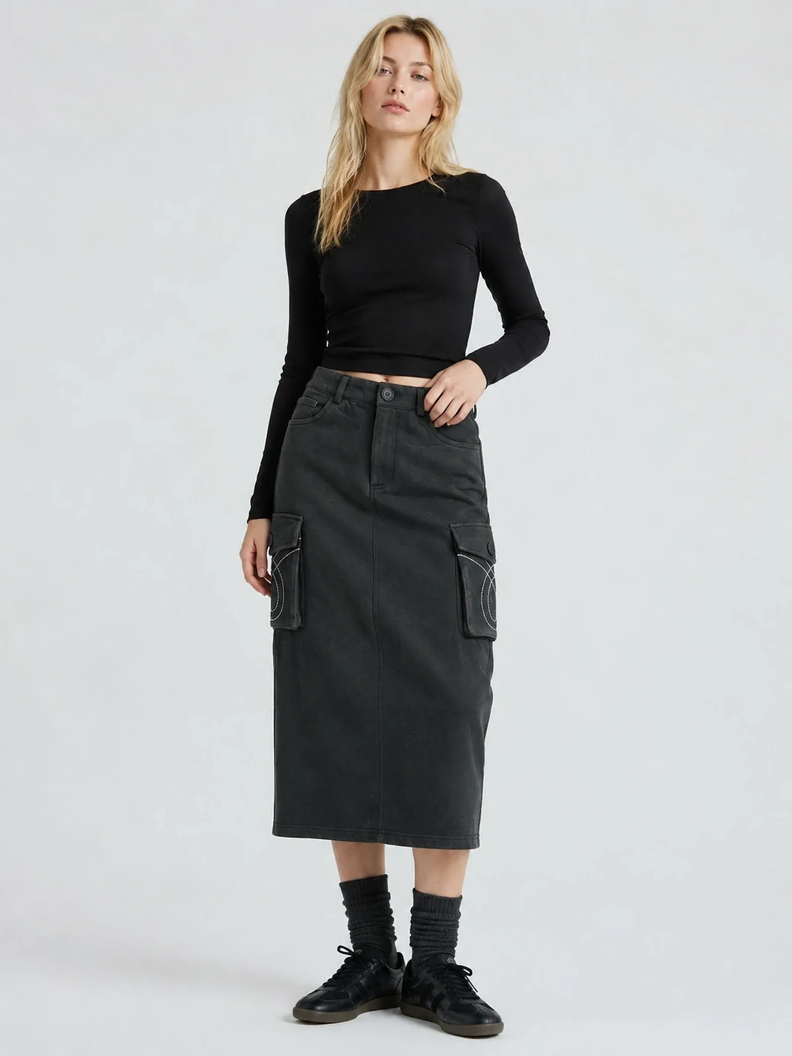 custom cargo pocket skirt manufacturer