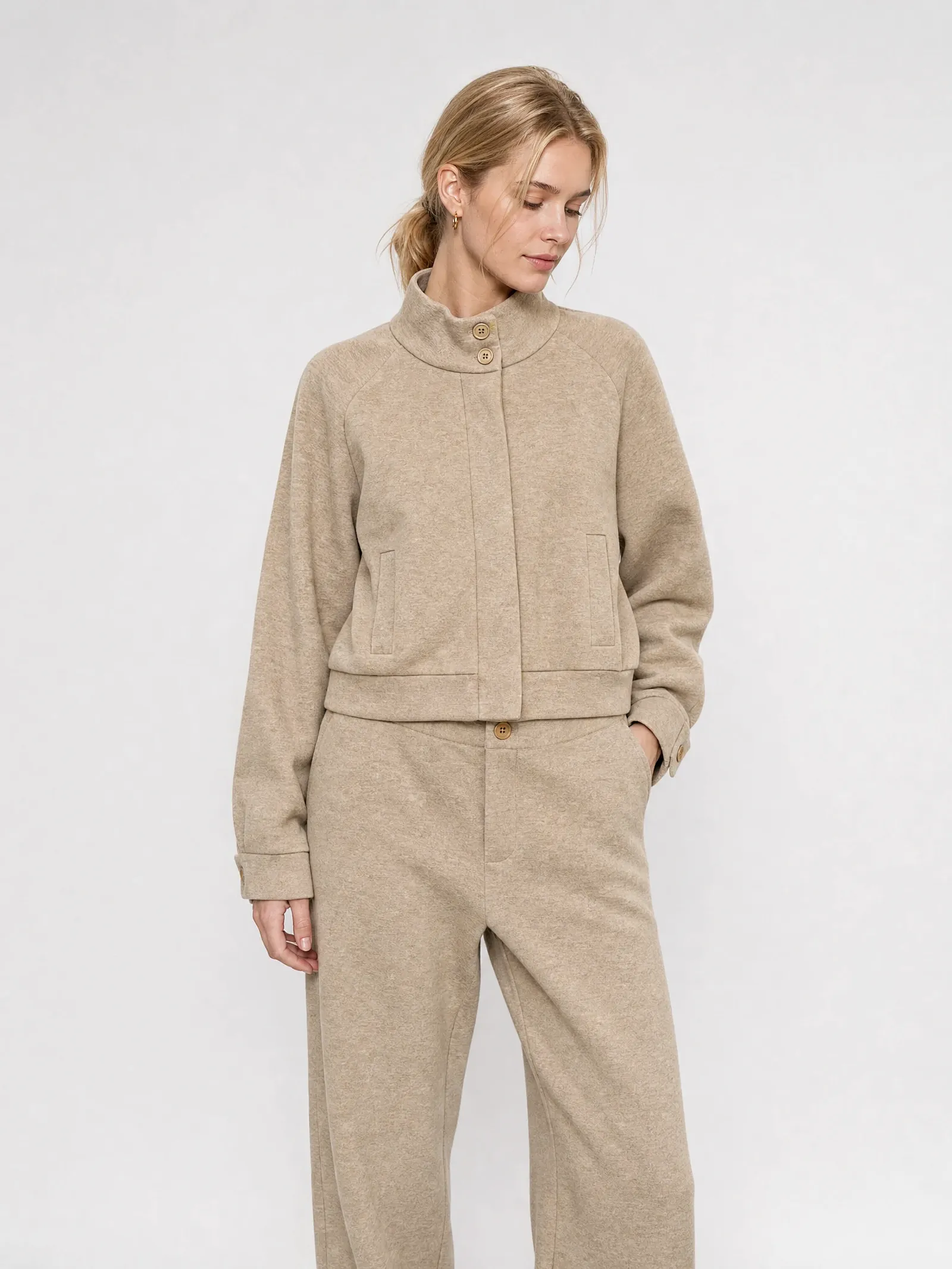 private label women's raglan jacket