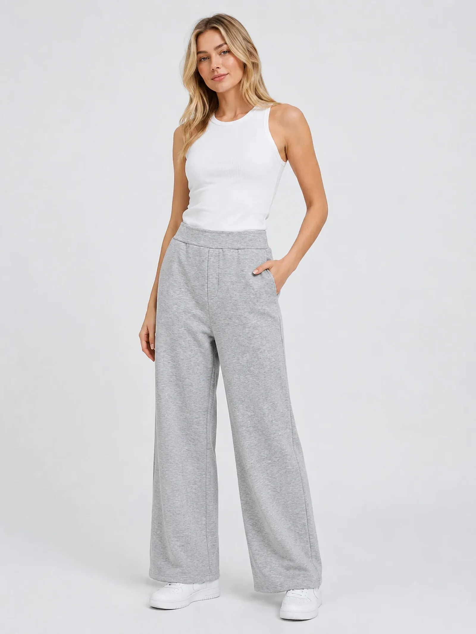 custom wide-leg sweatpants supplier