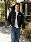 contrast rib jacket manufacturer