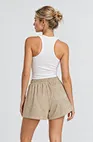 private label women's drawstring shorts