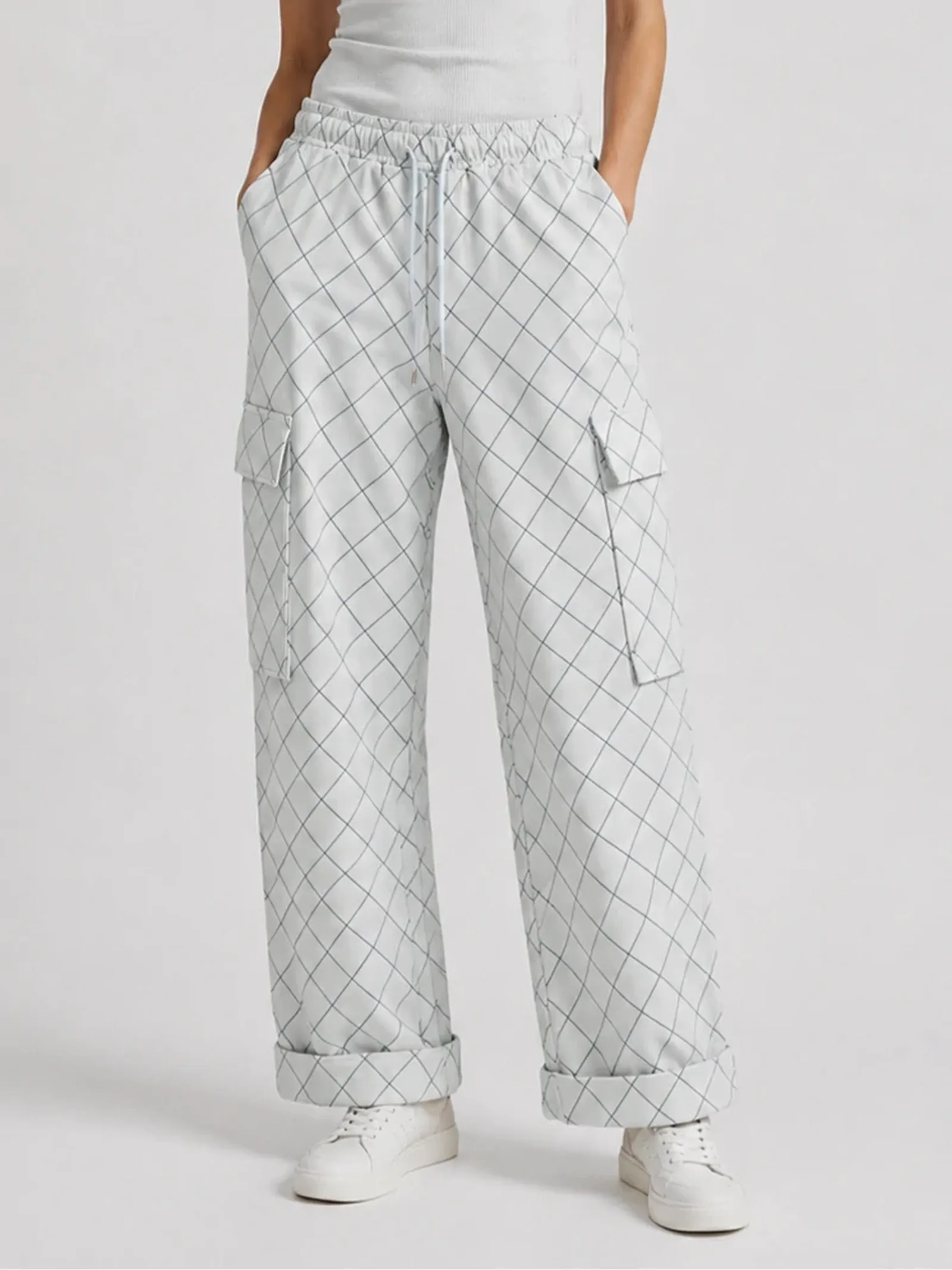 230 GSM cotton spandex cargo pants