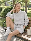 private label women's lounge shorts