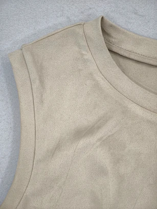 contour seam A-line dress