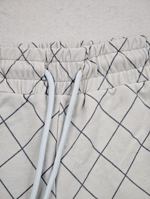 custom curved-hem casual shorts