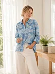 190 GSM Tencel button-up shirt