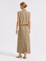 women's contemporary Sleeveless blouse topfactory