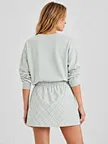 230 GSM cotton mini skirt