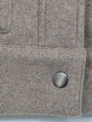 custom cropped shacket supplier