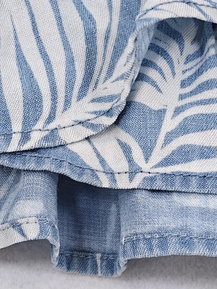 tropical print skirt manufacturer
