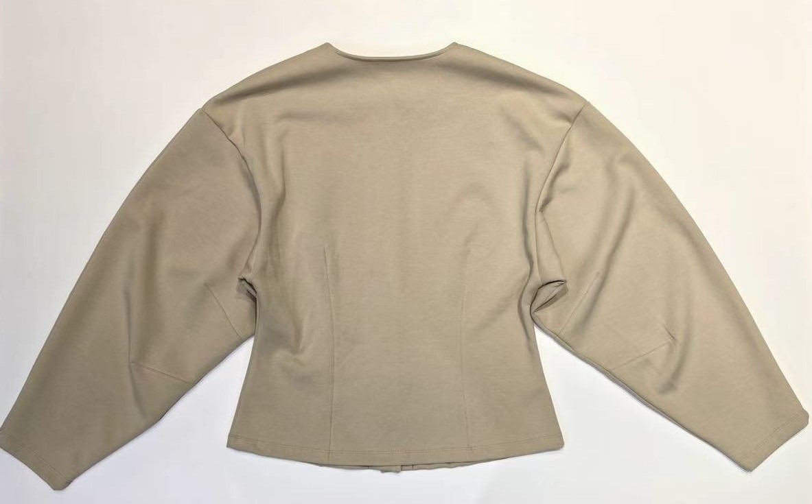 Clean back panels support consistent size grading