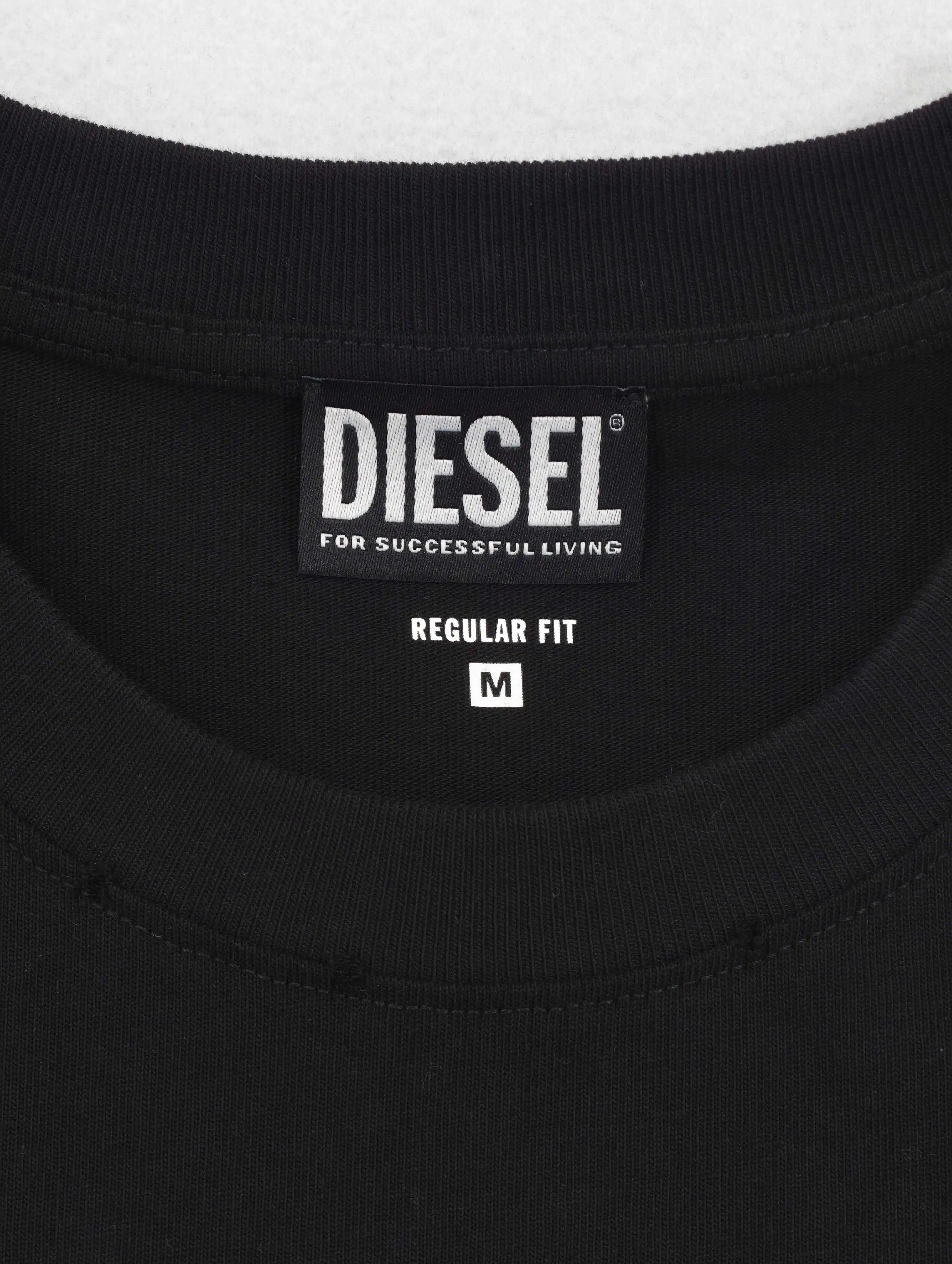 Crew neckline and custom interior label detail