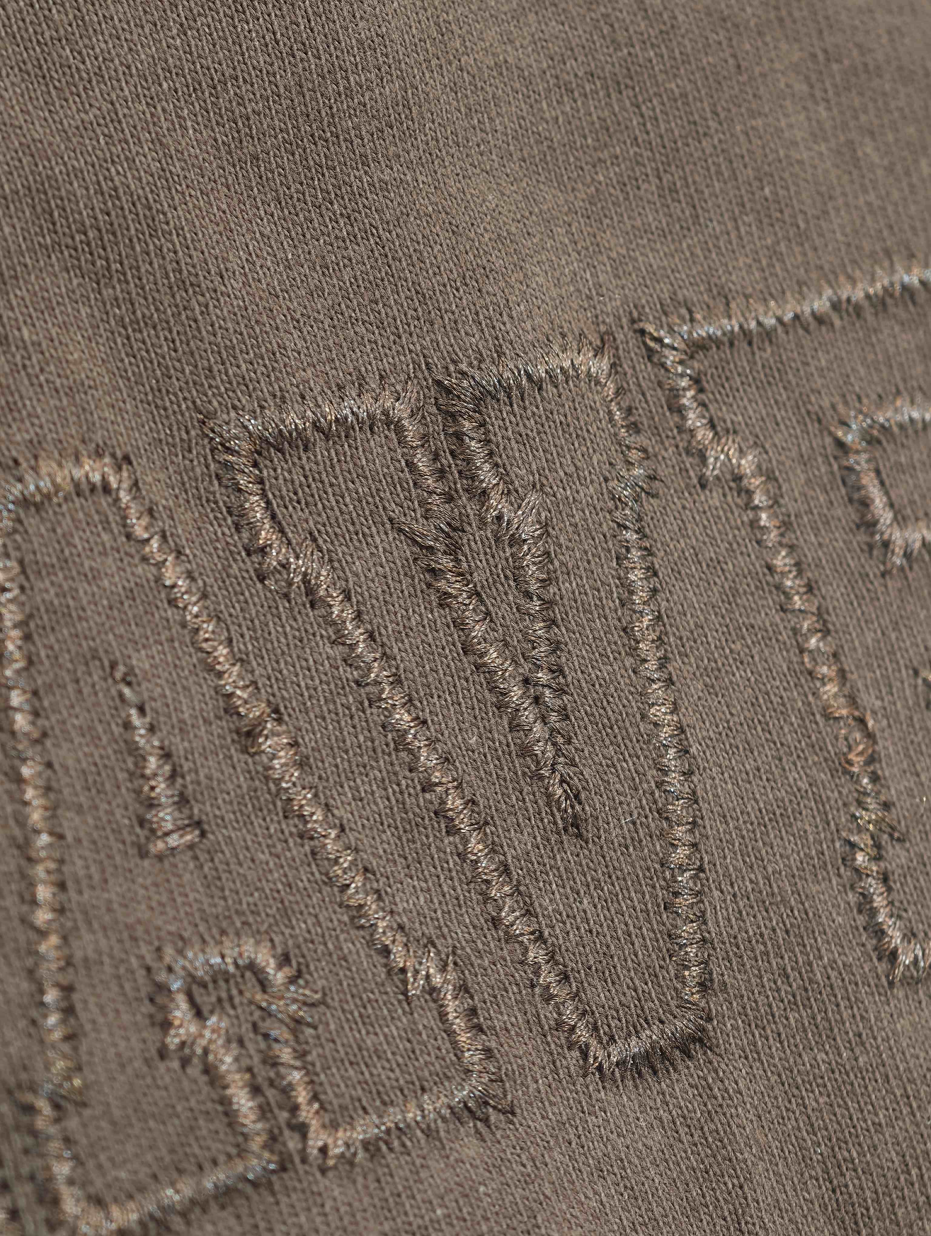 Raised tonal embroidery on 260 GSM cotton