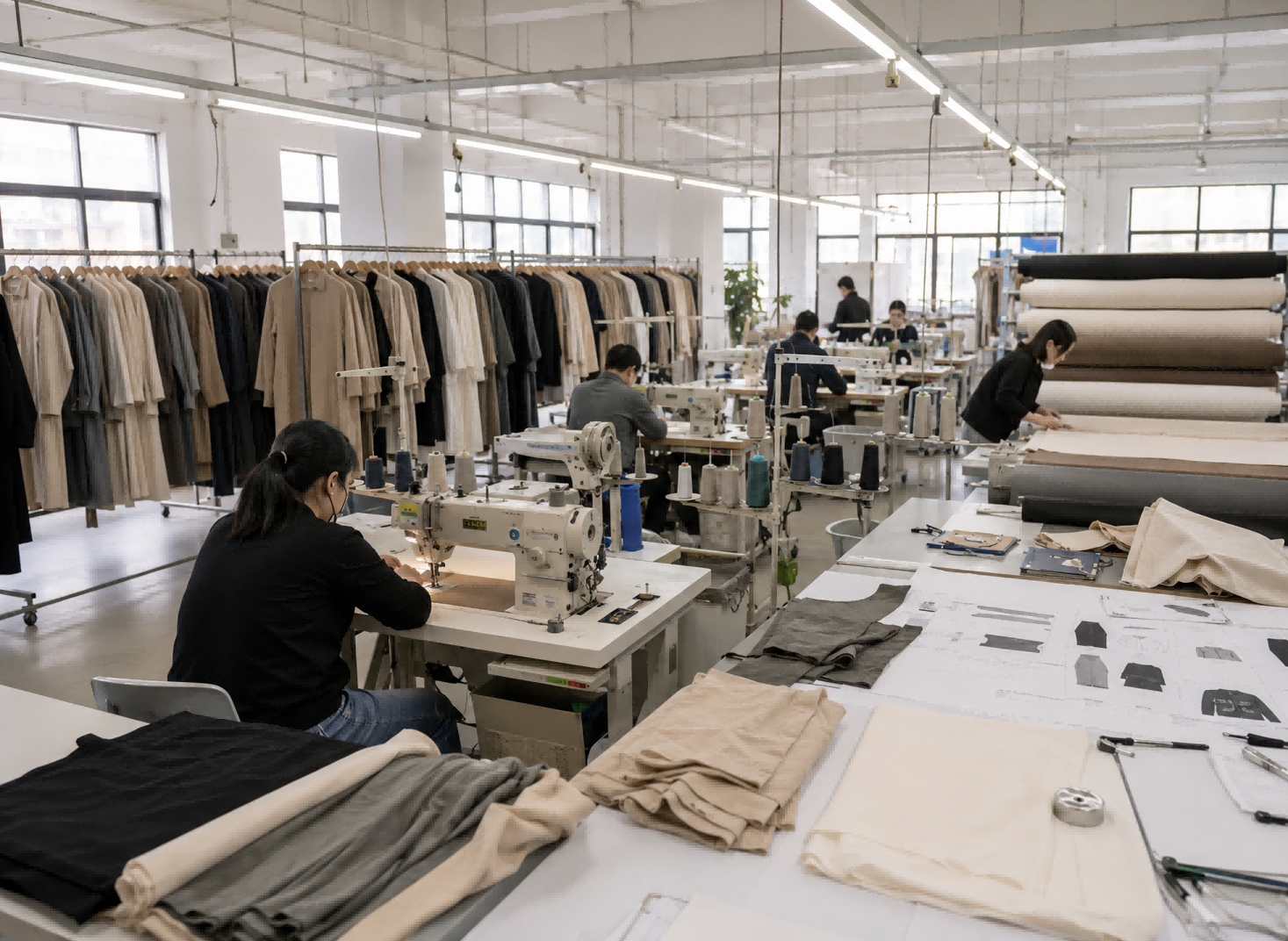  China OEM and ODM garment factory for custom apparel production