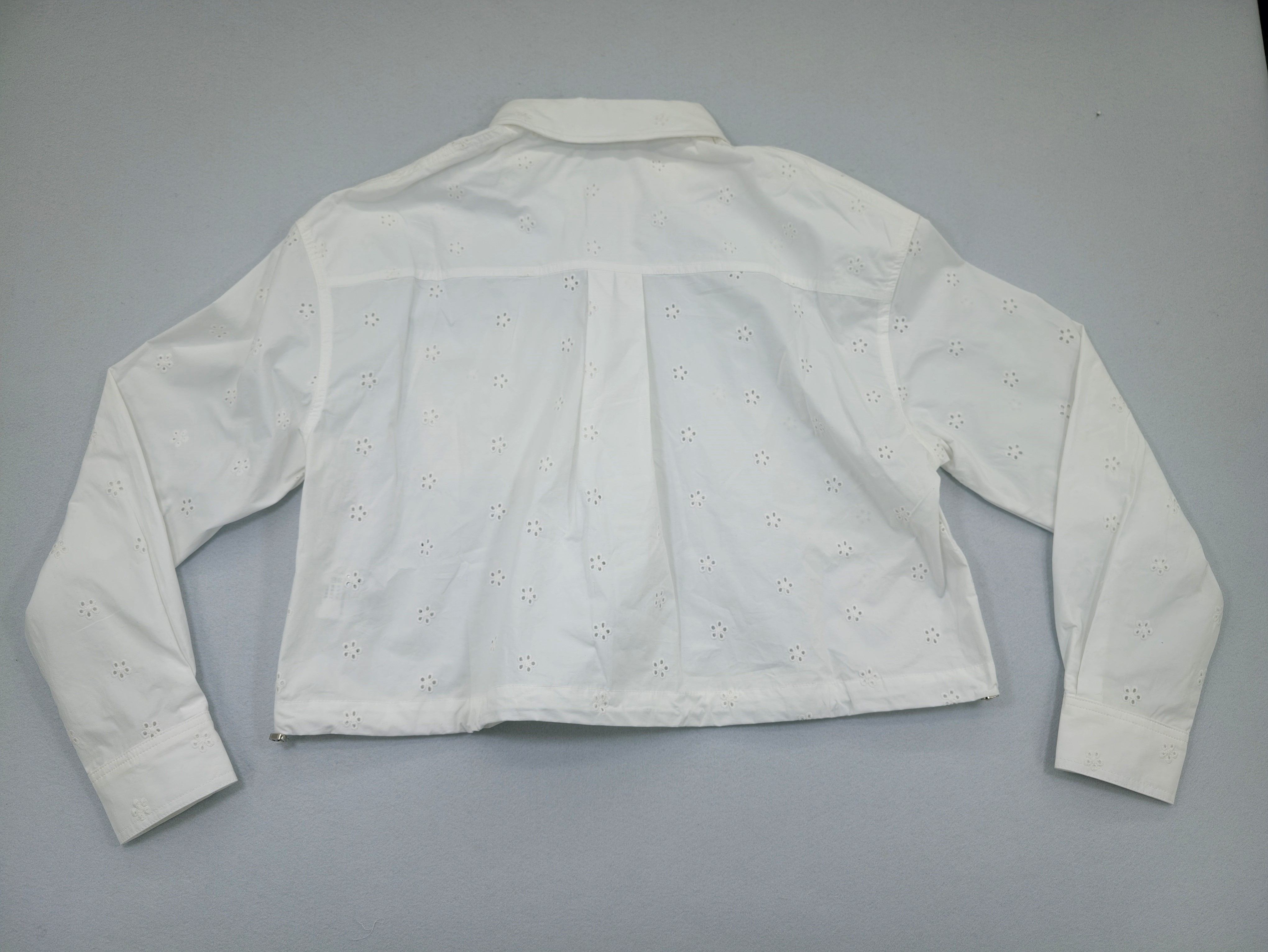 Private label cotton shirt jacket back construction