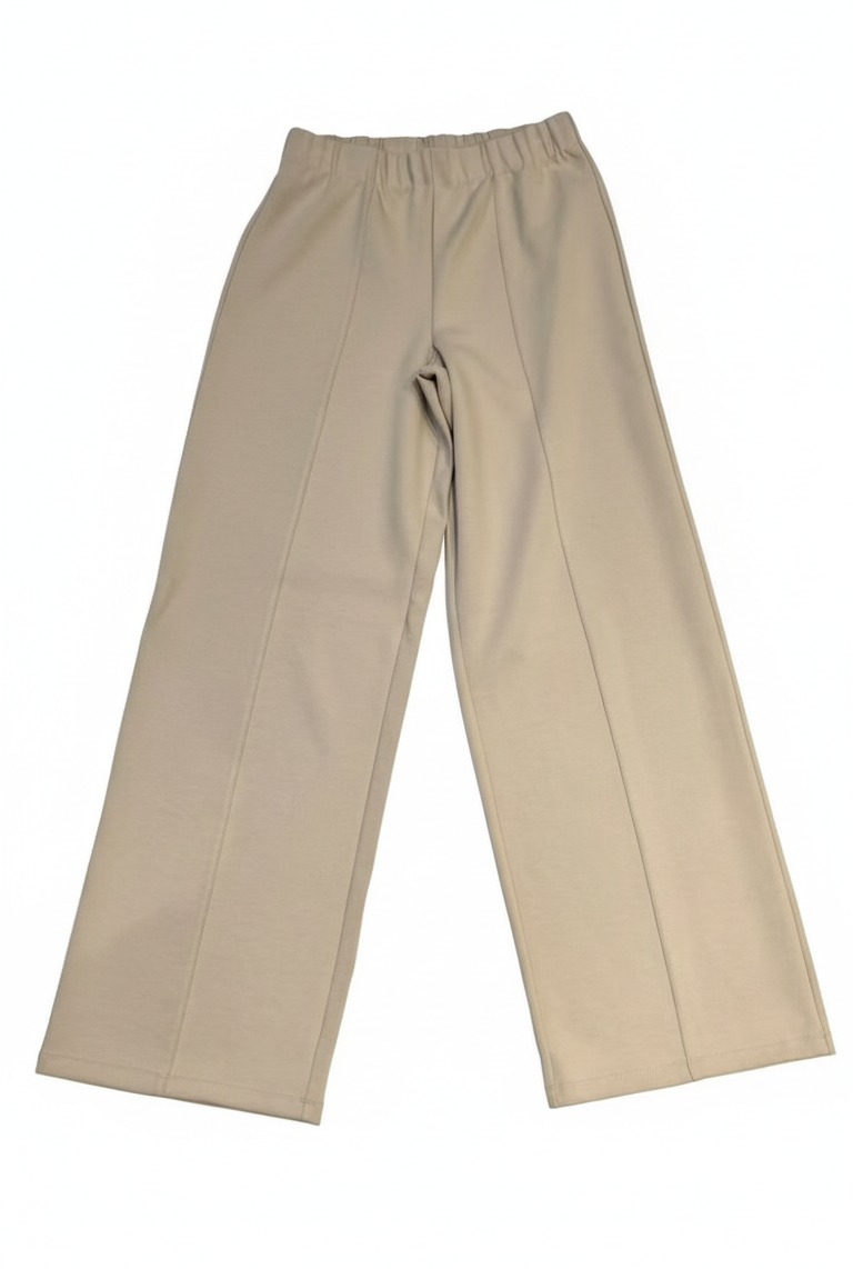 Front flat view with stitched pintuck construction