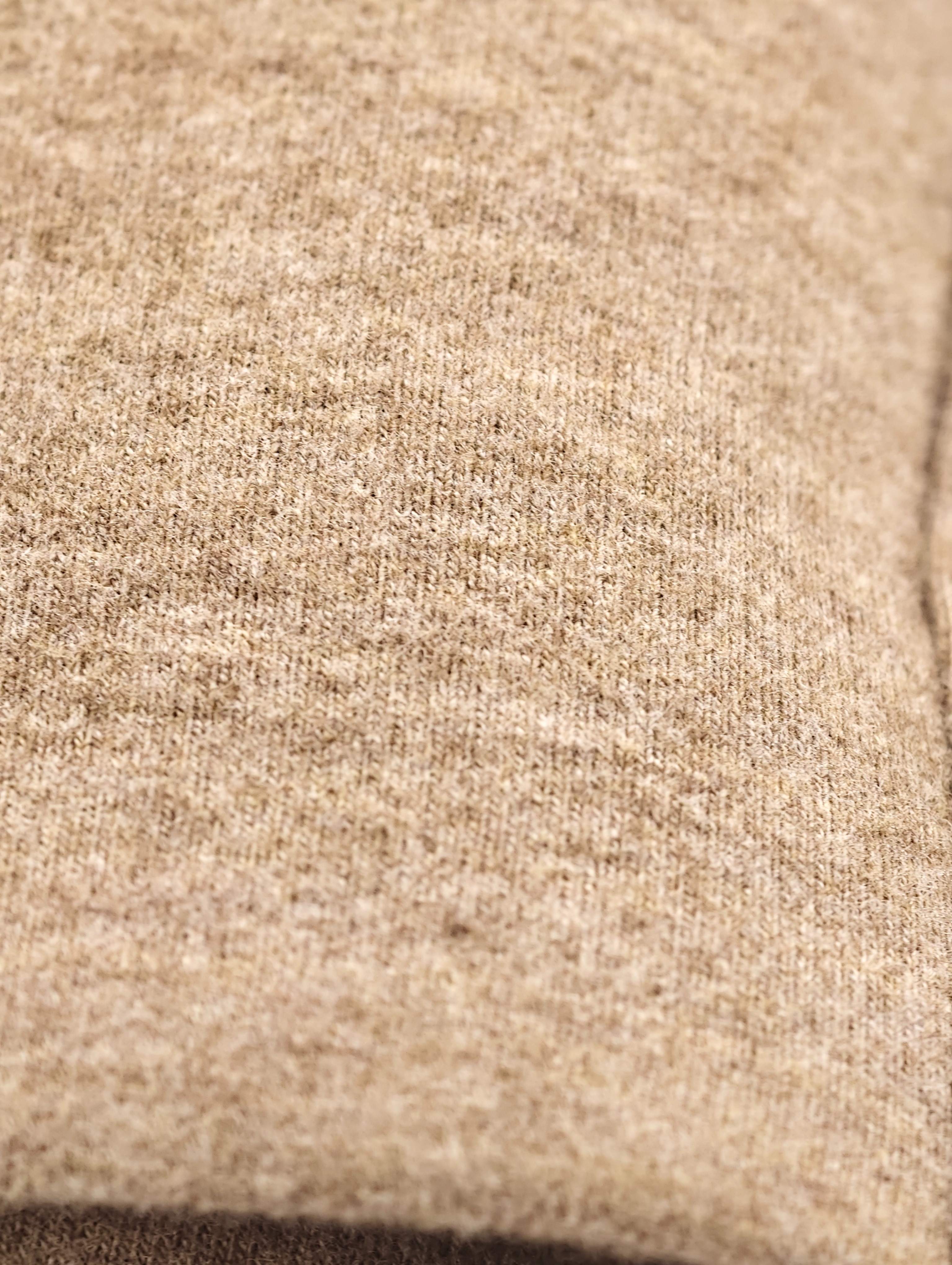 Regenerated-fiber stretch fabric texture close-up