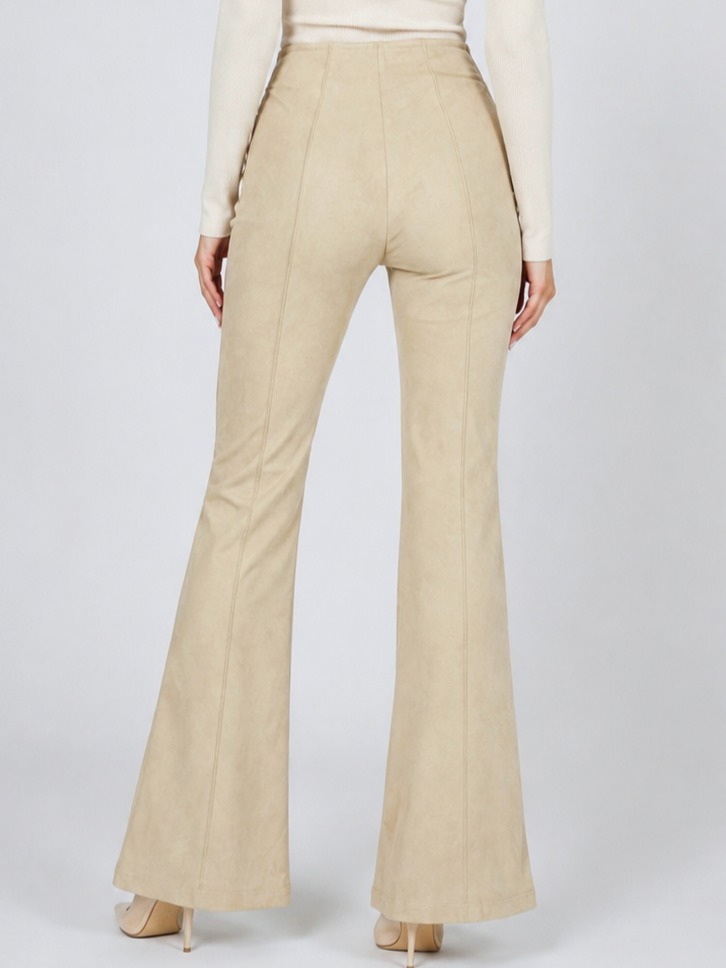 High-waisted flare trousers for fashion brand collections