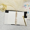 loose-leaf notebookmini pocket diarypocket size pu diaryhardcover business diaryA5 size notebook