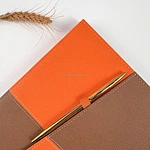 Hardcover Notebook With Elastic Pen Holder