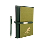 A5 PU Leather Business Notebook With Card Slots