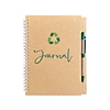 Spiralnotizbuch mit Stift