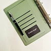 Leather Bound Agenda Loose leaf Notebook Pen Gift Set Corporate Use