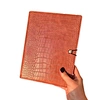 leather planner with clasp
leather bound planners notebook
personalized notebook loose leaf binding