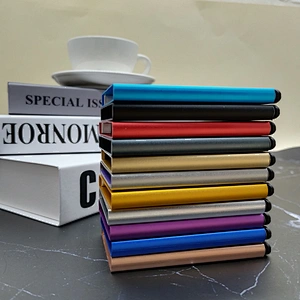 porte-cartes portefeuille en aluminiumRFID Card Holder