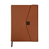 Agenda de sac à main à couverture rigide en cuir PU