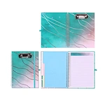 Bloc-notes en spirale A5 avec impression personnalisée de carnet à couverture rigide de dossier
