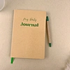 A5 size journala4 kraft paper notebooksrecycle brown kraft paper notebookhandmade paper