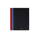 A5 Soft Touch Cover Leather Bound Agenda Notebook Custom PU Diary With Color Edge
