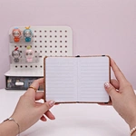 Tragbares A7-Notizbuch mit Hardcover aus Korkmaterial