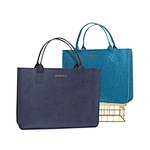 Sac fourre-tout en cuir de sac portatif de diverses couleurs avec le logo fait sur