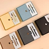 leather ring binder notebookluxury leather agendabusiness notebook agenda