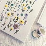 Floral Lined Journal Aesthetic Vintage