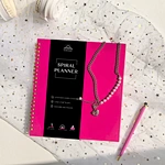 Benutzerdefinierter Spiraljournalplaner mit Abreißseiten