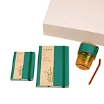 executive a5 leather diariestrendy corporate giftsleather bound hardcover notebooks set
