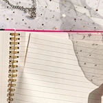 Benutzerdefinierter Spiraljournalplaner mit Abreißseiten