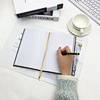 Vintage Gold Foil Hardcover Lined Journal