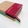 Umweltfreundliches Notizbuch aus Kork und PU-Leder